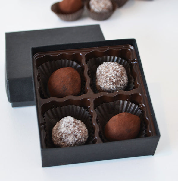 Chocolate Rum Truffles