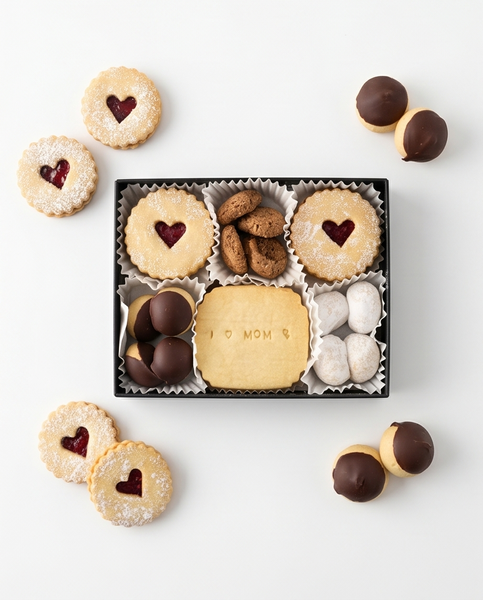 Mother's Day Cookie Gift Box - Delightful Treats to Celebrate Mom