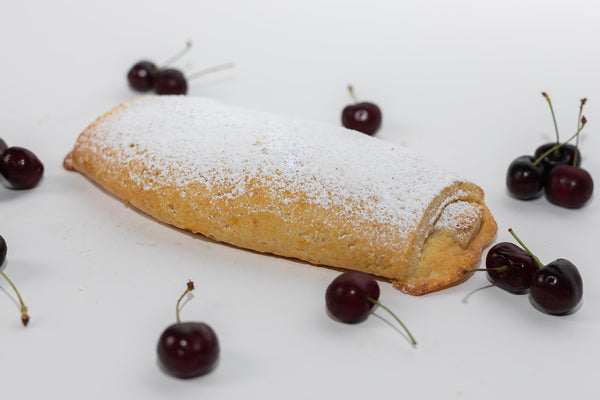 Sweet Cheese and Cherry Strudel