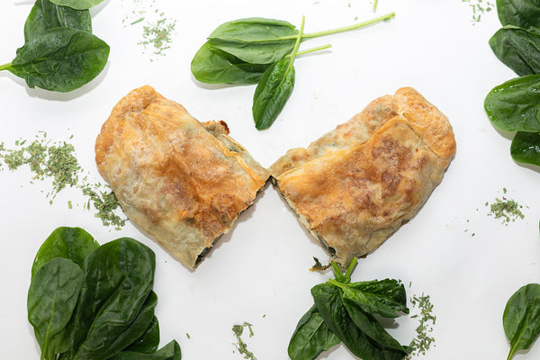Savory Mushroom/Feta Strudel