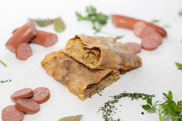 Savory Bratwurst Strudel | Vienna Cookie Company