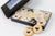 Birthday Cookies with Raspberry Linzer Hearts, sprinkled Vanilla Bites, Happy Birthday Butter Cookies