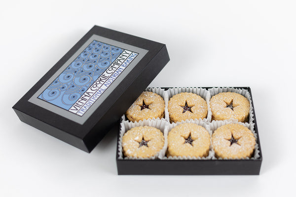 Holiday Linzer Tart Cookies, small