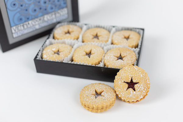 Holiday Linzer Tart Cookies, small