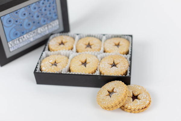Holiday Linzer Tart Cookies, small