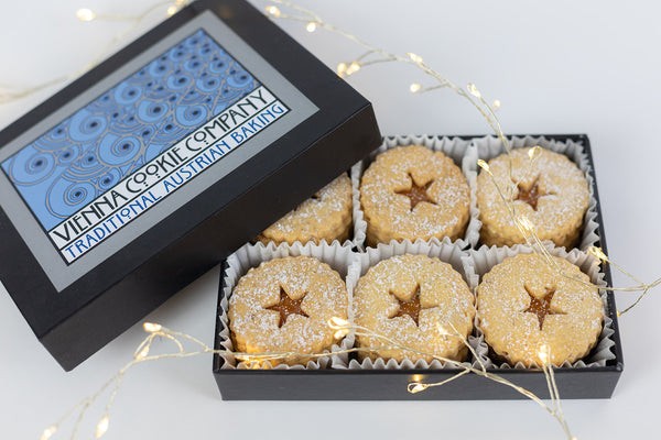 Holiday Linzer Tart Cookies, small
