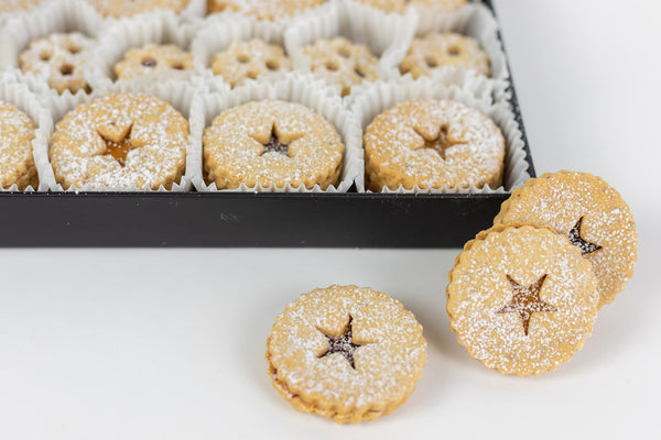 Holiday Linzer Tart Cookies, Large