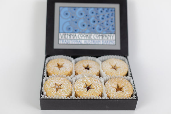 Holiday Linzer Tart Cookies, small