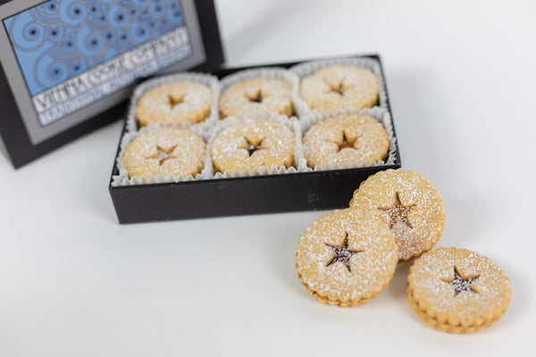 Holiday Linzer Tart Cookies, small