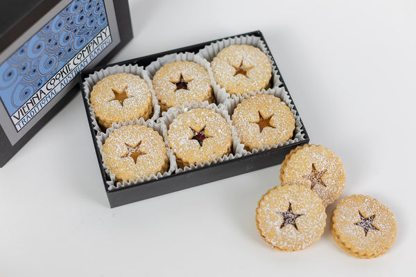 Holiday Linzer Tart Cookies, small