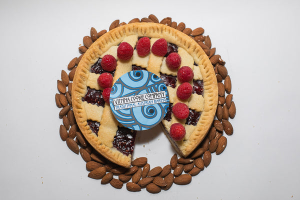 Raspberry Linzer Torte | Vienna Cookie Company